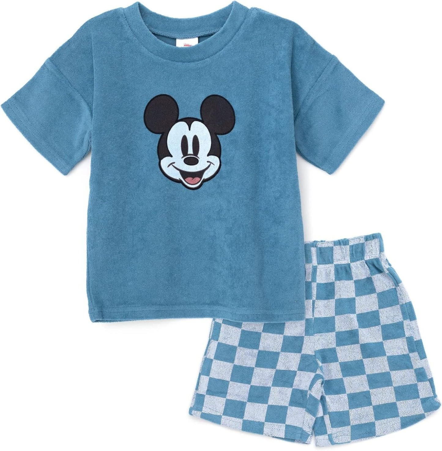2pcs Toddler Boys Disney Loop Terry Cloth T-Shirt and Shorts
