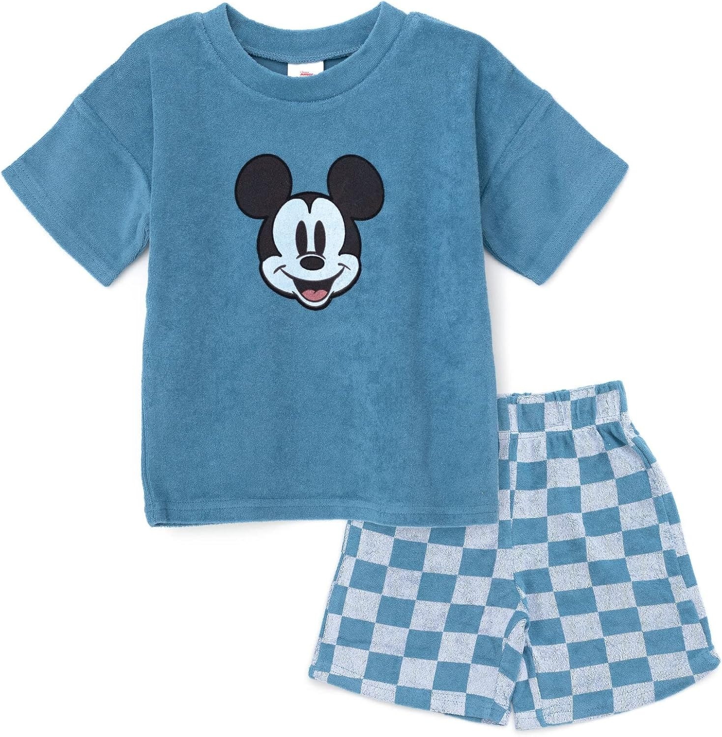 2pcs Toddler Boys Disney Loop Terry Cloth T-Shirt and Shorts