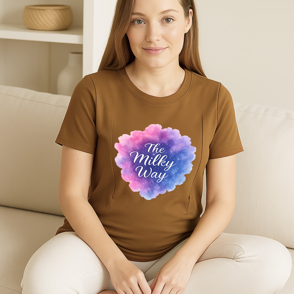 Celestial Nursing T-Shirt | "The Milky Way" | Totkeeps  | brand