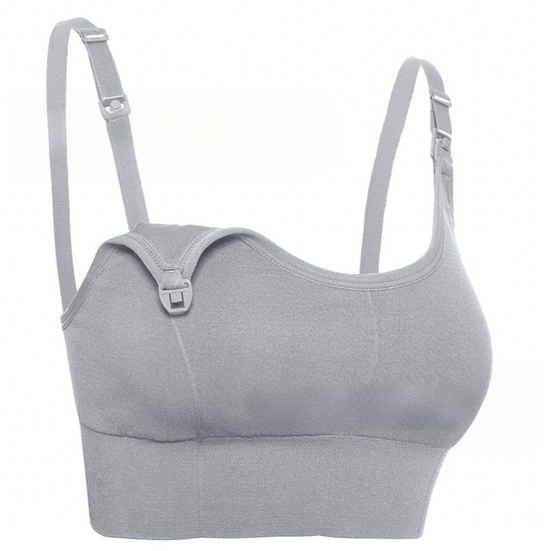 Front Opening Plus Size Seamless Feeding Bra