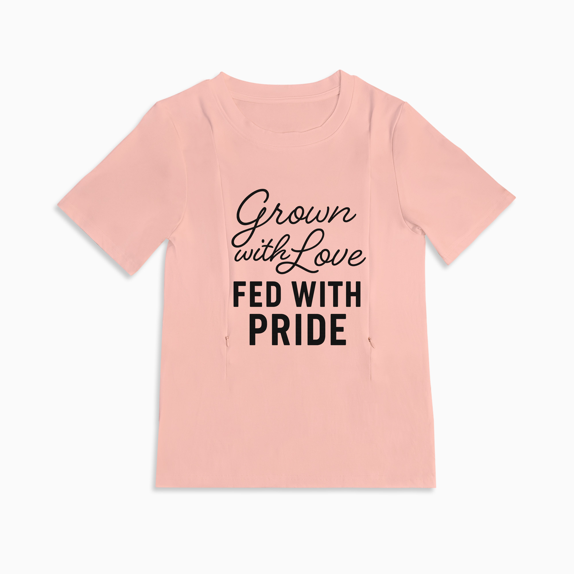 Grown with Love Nursing Top | Easy Breastfeeding Access with Zippers