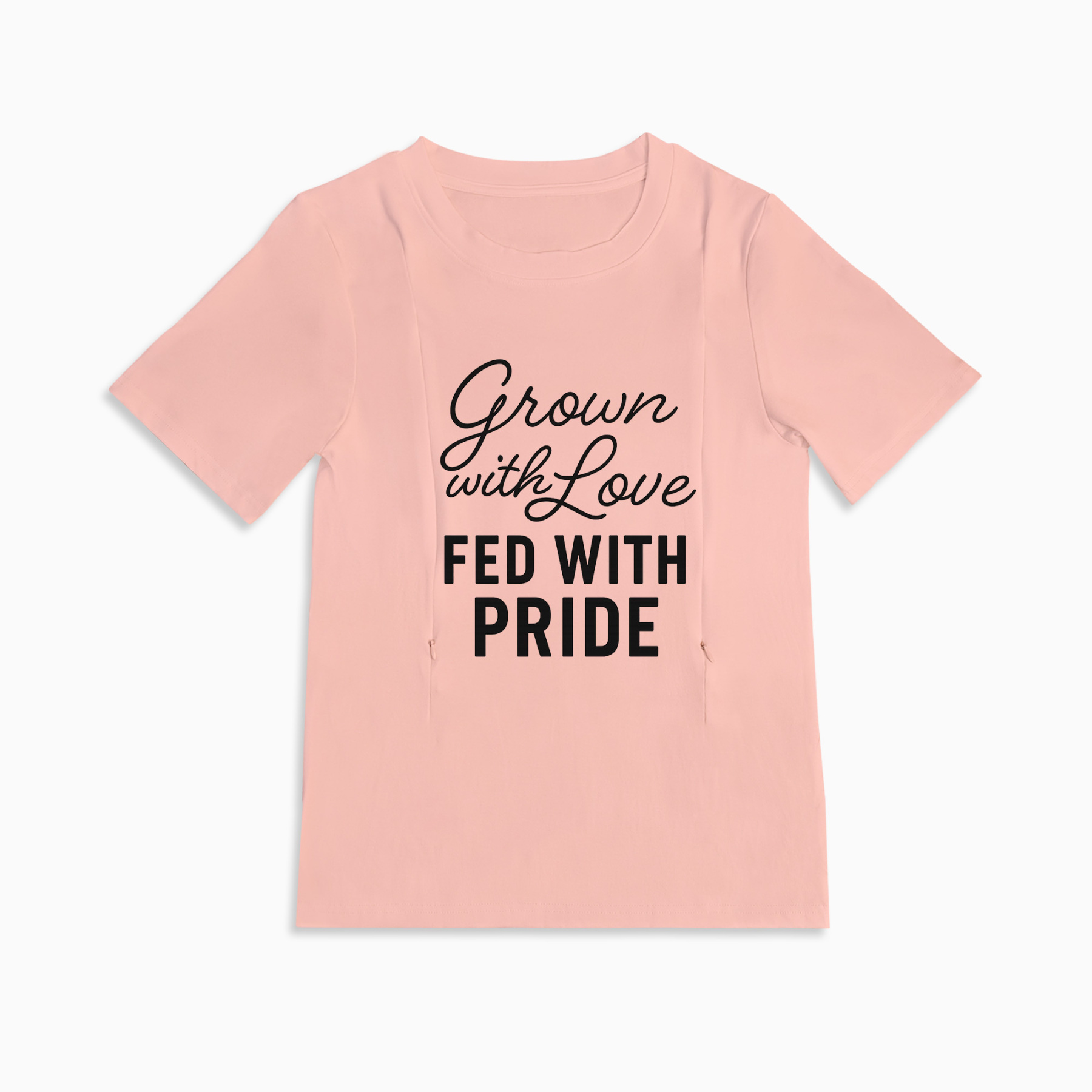 Grown with Love Nursing Top | Easy Breastfeeding Access with Zippers