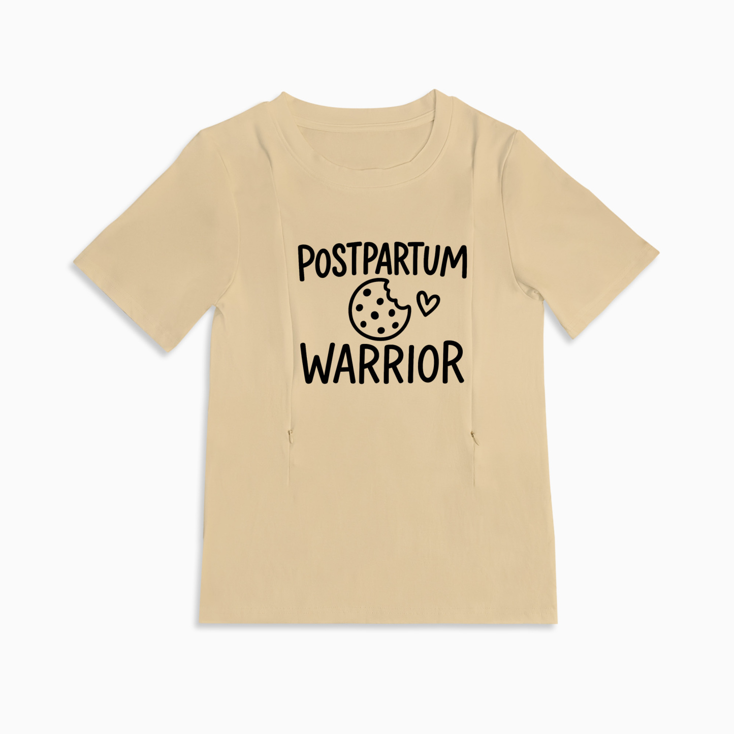 Easy Access Nursing Tee | Postpartum Warrior | Soft Cotton