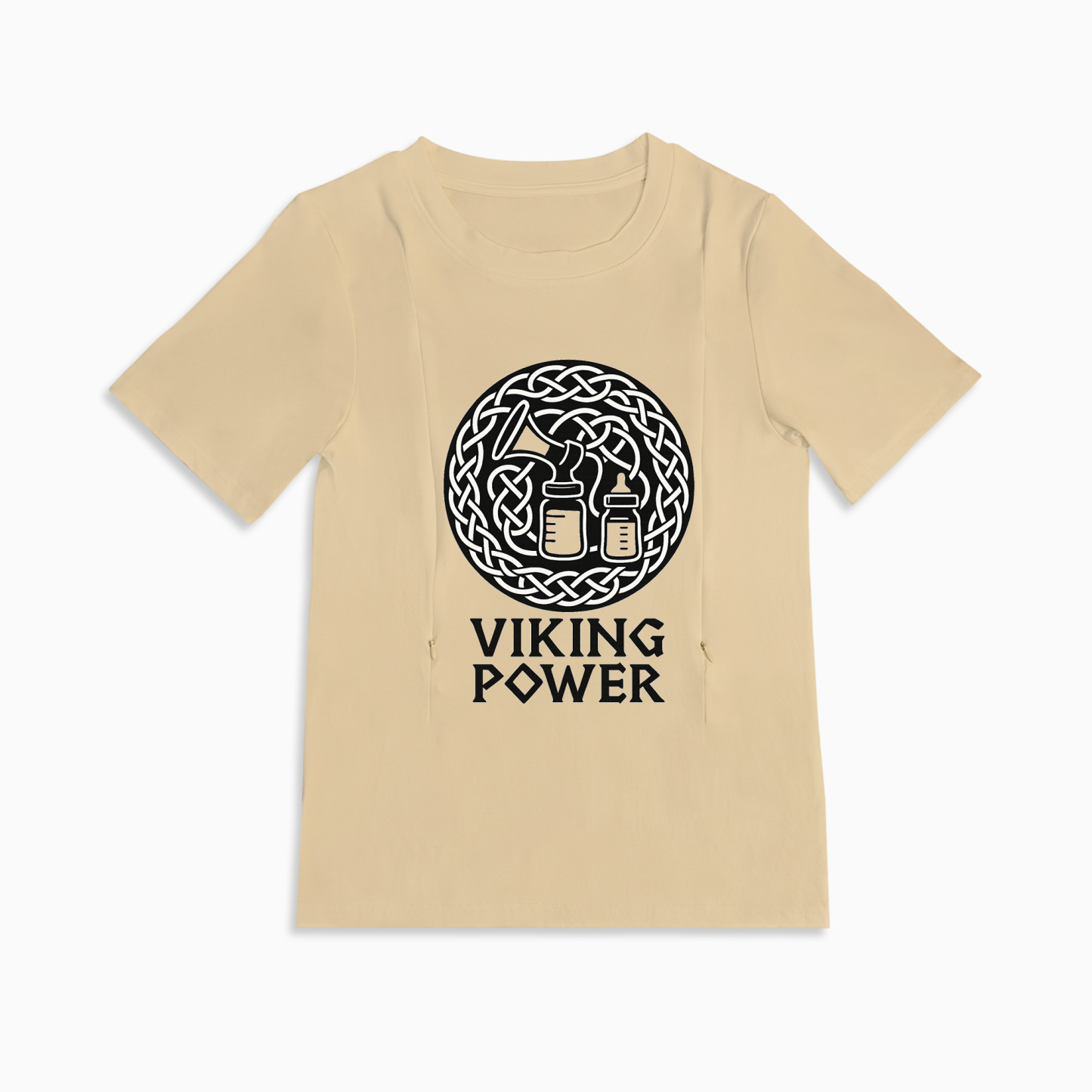 Empowering Pumping Tee | "Pump Like a Mother" with Side Zippers