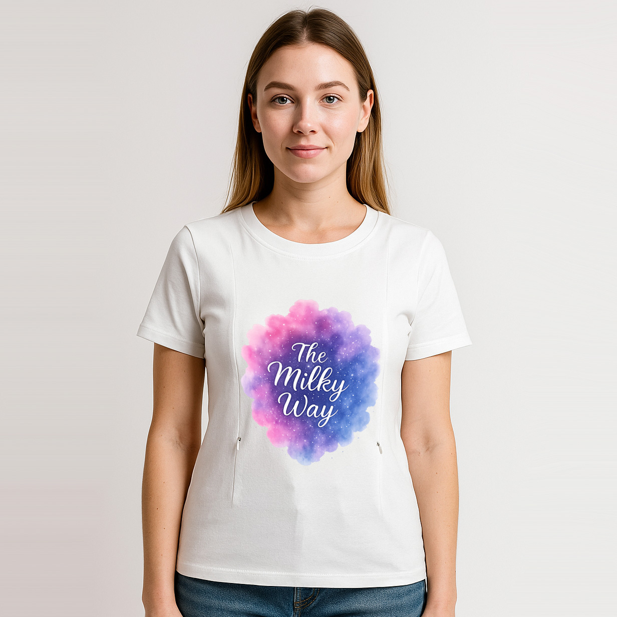 Celestial Nursing T-Shirt | "The Milky Way" | Totkeeps  | brand