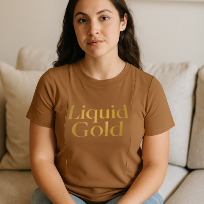 totkeeps Nursing T-Shirt | Liquid Gold Inside | Conveni | brand