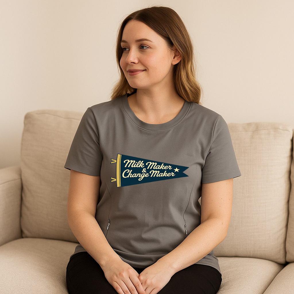 totkeeps Nursing T-Shirt | Milk Maker & Change Maker |  | brand