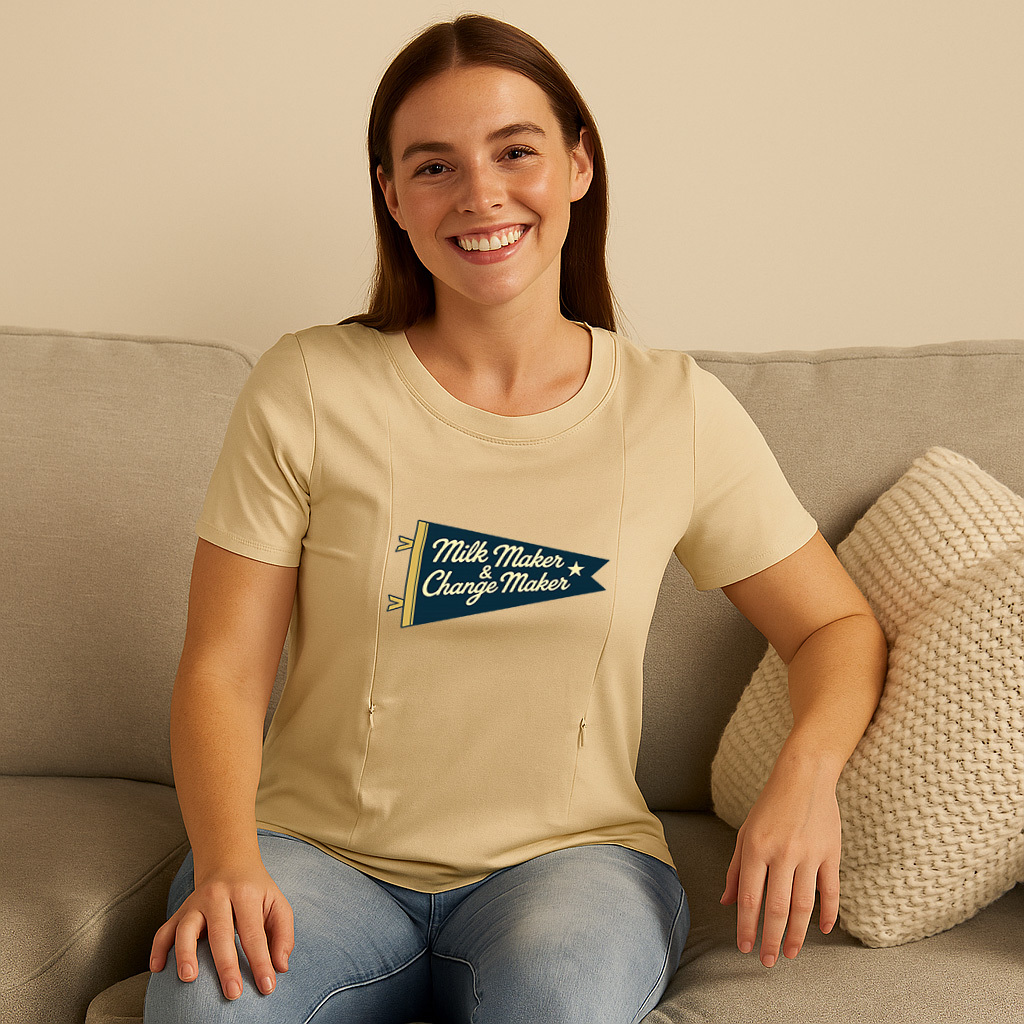 totkeeps Nursing T-Shirt | Milk Maker & Change Maker |  | brand