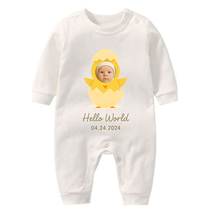 Hatched Today! Custom Baby Rompers