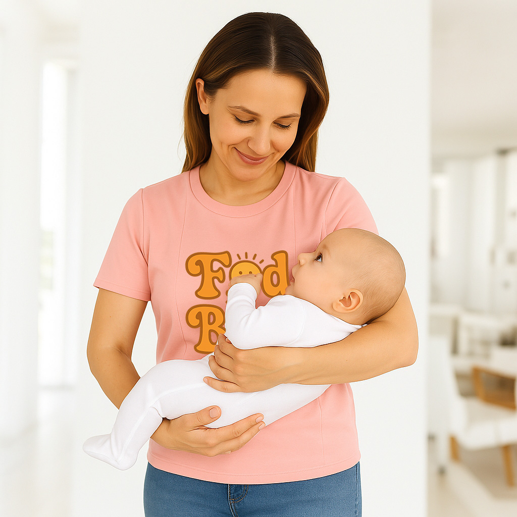 New Mom Gift: Fed Is Best Nursing Tee | Totkeeps