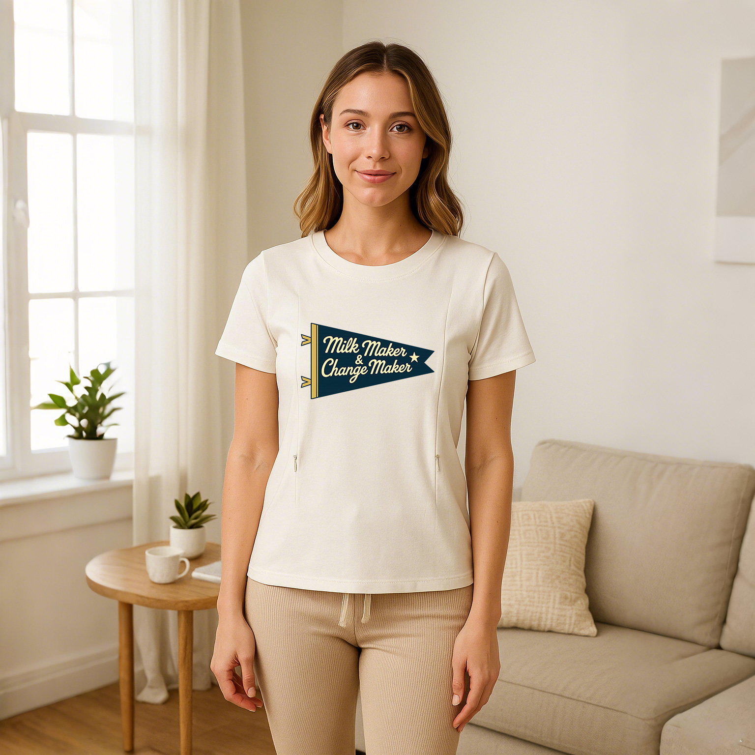 totkeeps Nursing T-Shirt | Milk Maker & Change Maker |  | brand
