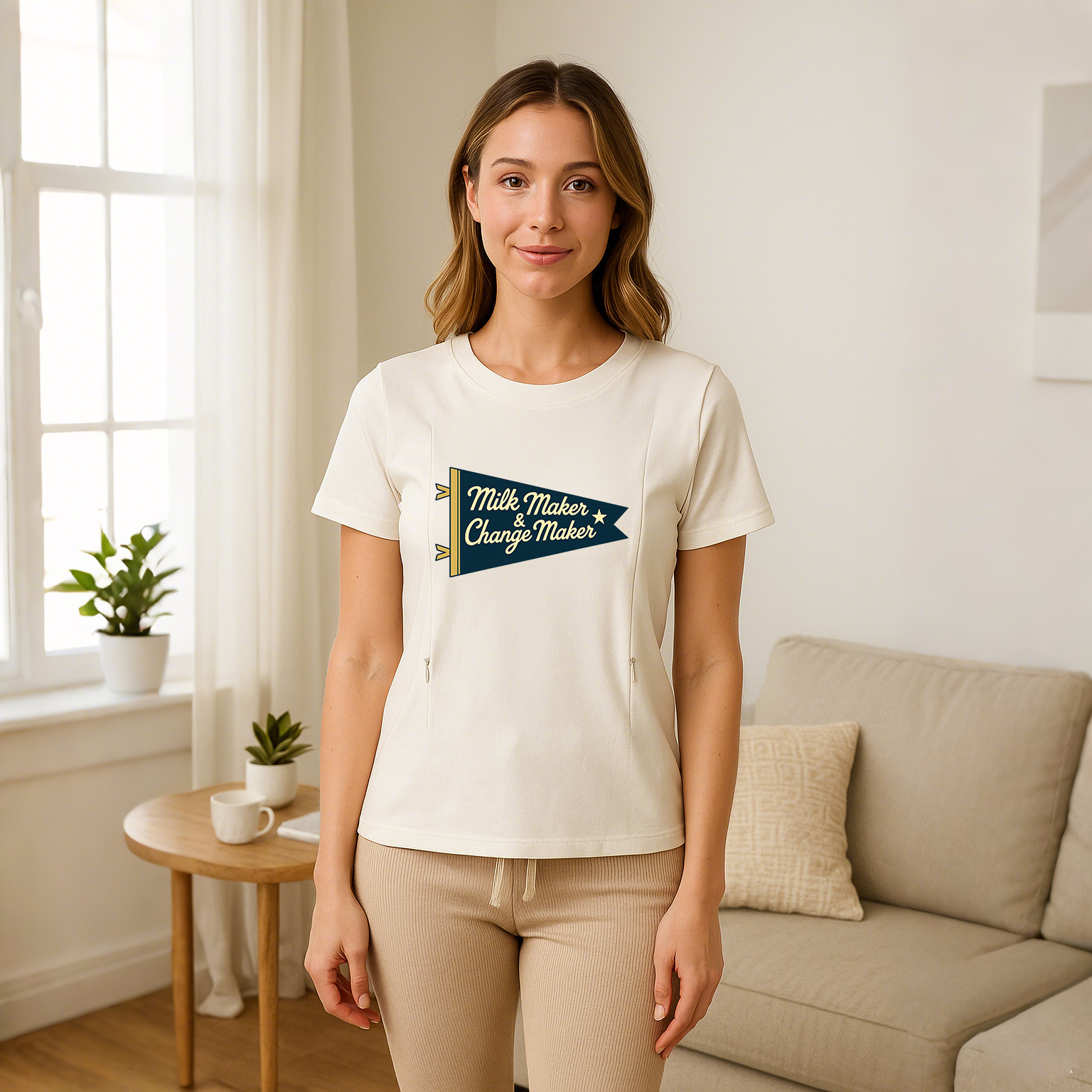 totkeeps Nursing T-Shirt | Milk Maker & Change Maker |  | brand