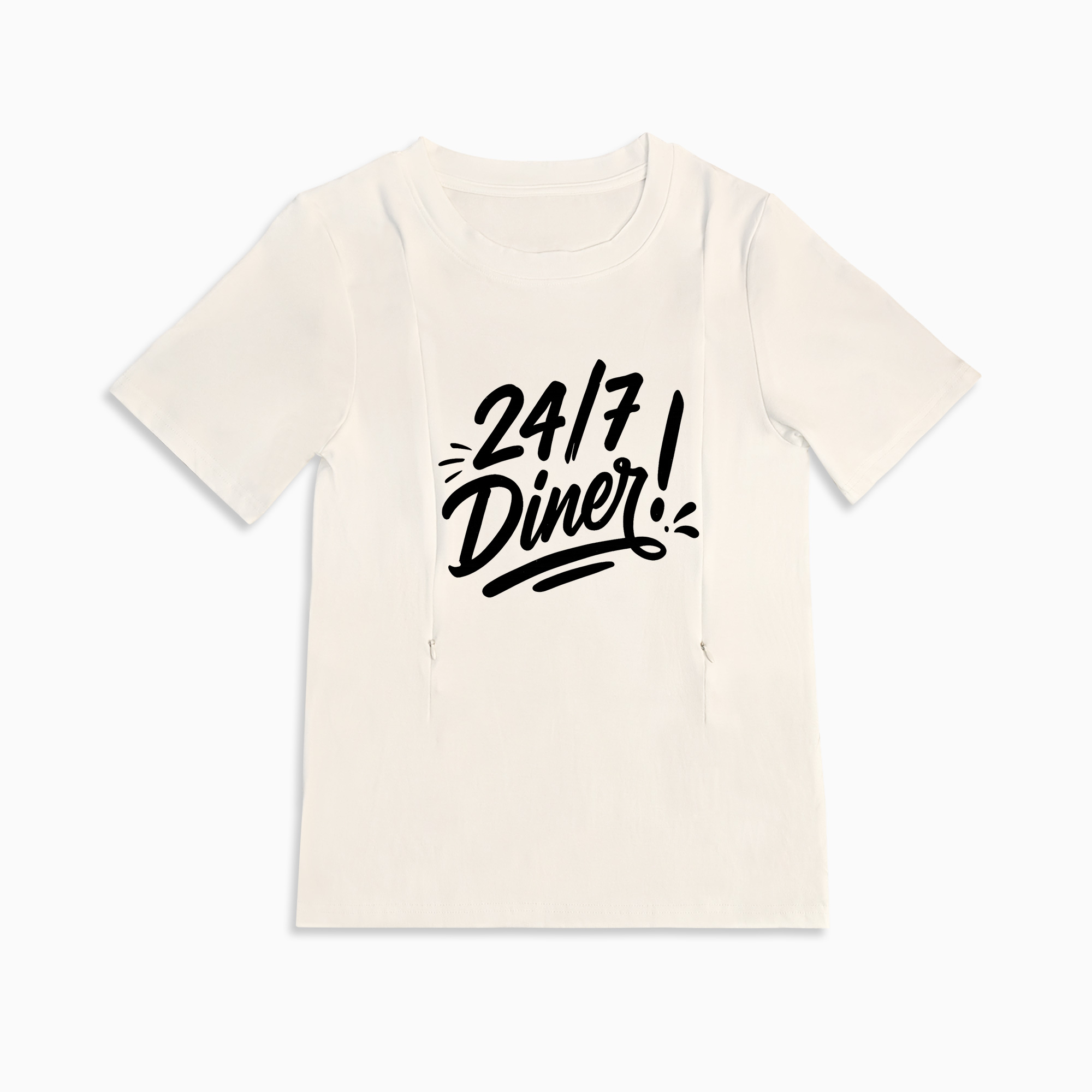 Cute & Comfy Nursing Shirt | 24/7 Diner | Totkeeps Brand