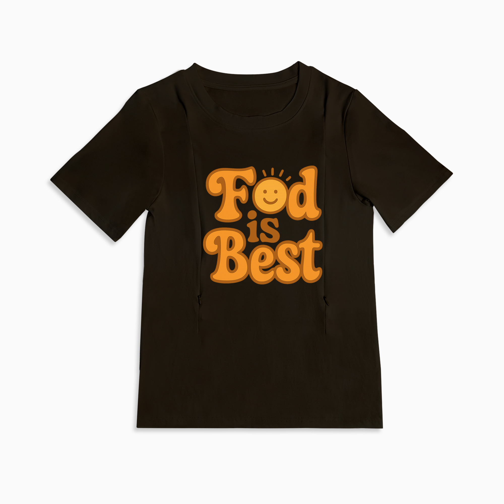New Mom Gift: Fed Is Best Nursing Tee | Soft Cotton | Totkeeps