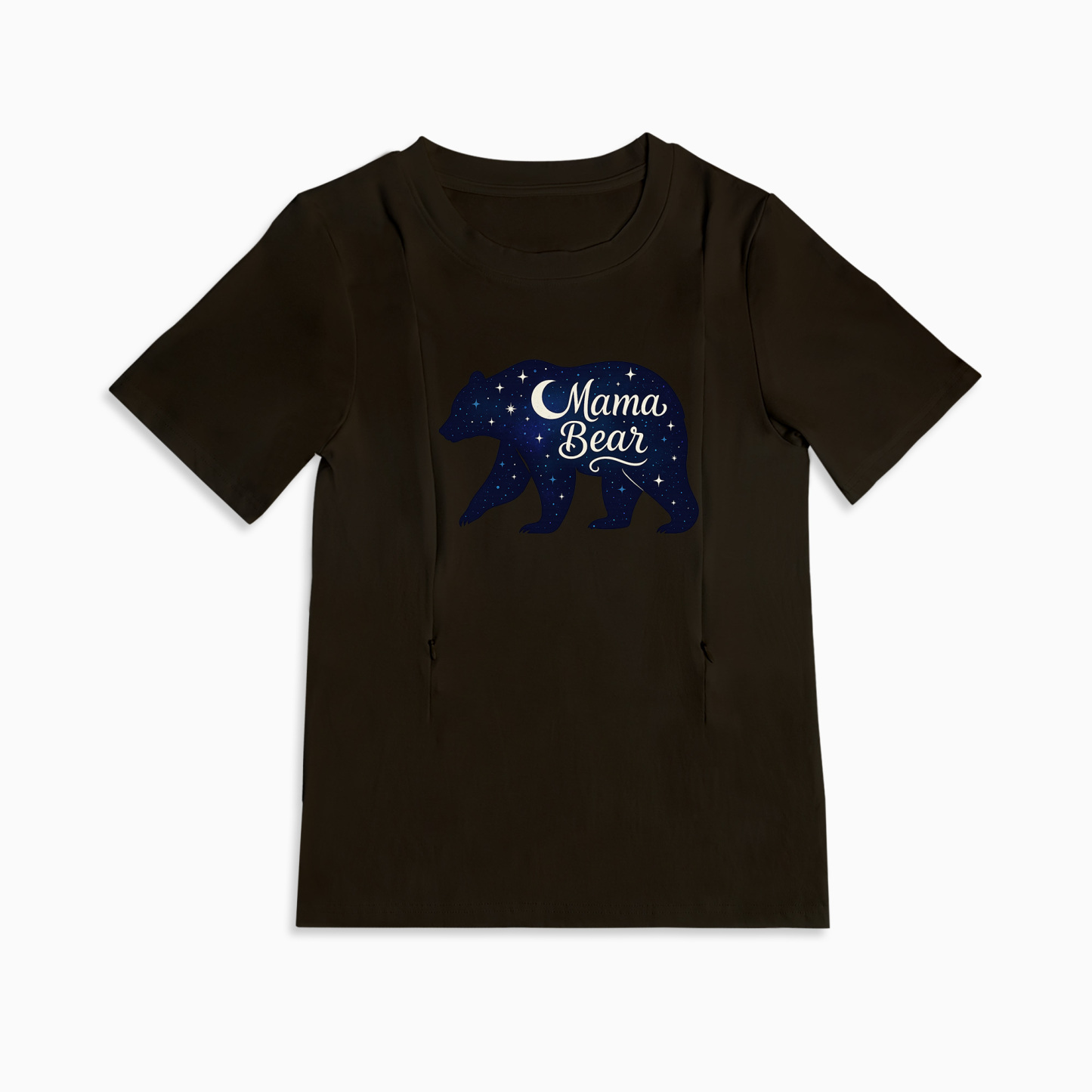 Breastfeeding T-Shirt with Mama Bear Print | Easy Side | brand