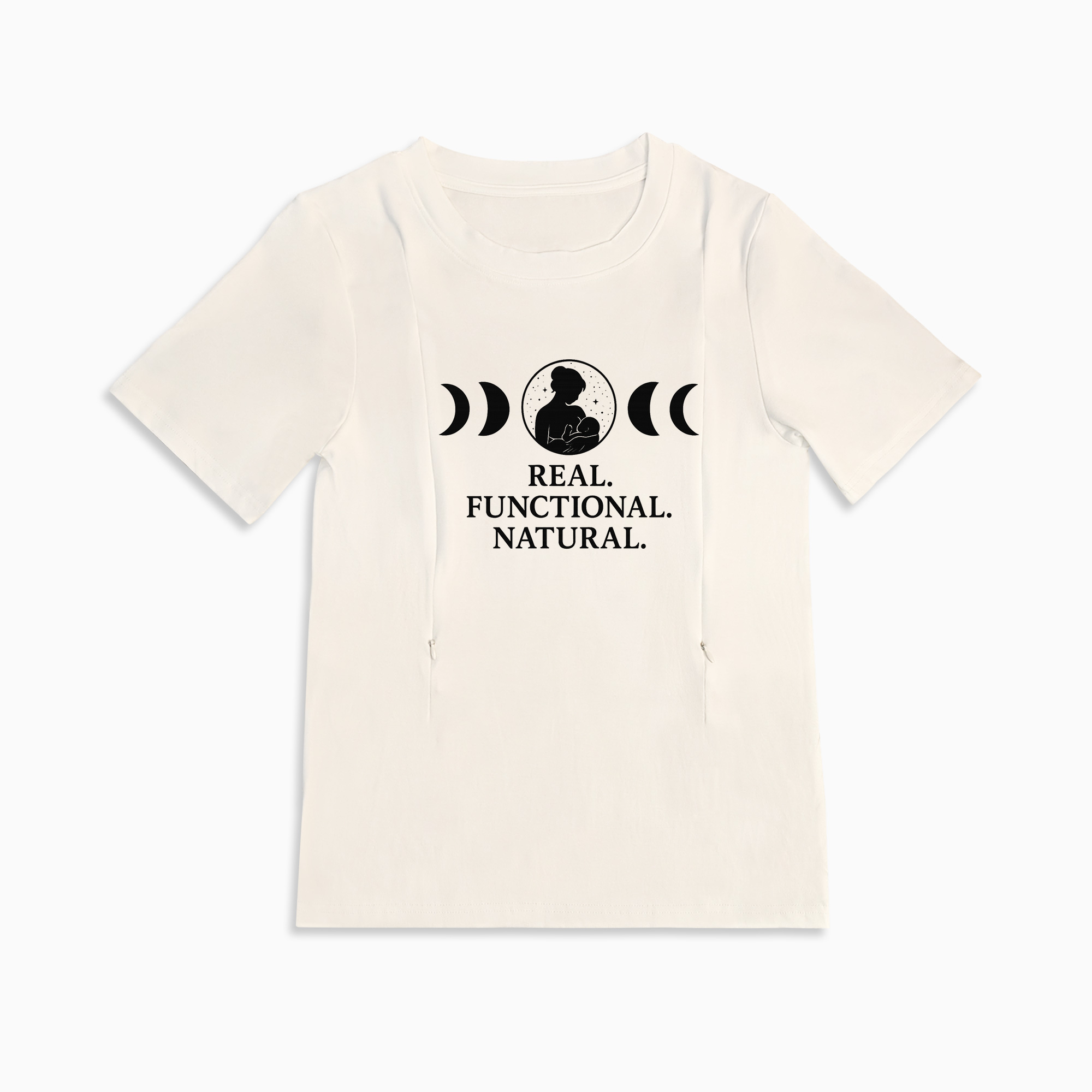 Discreet Breastfeeding Top | "Yes They're Real" | Funct | brand