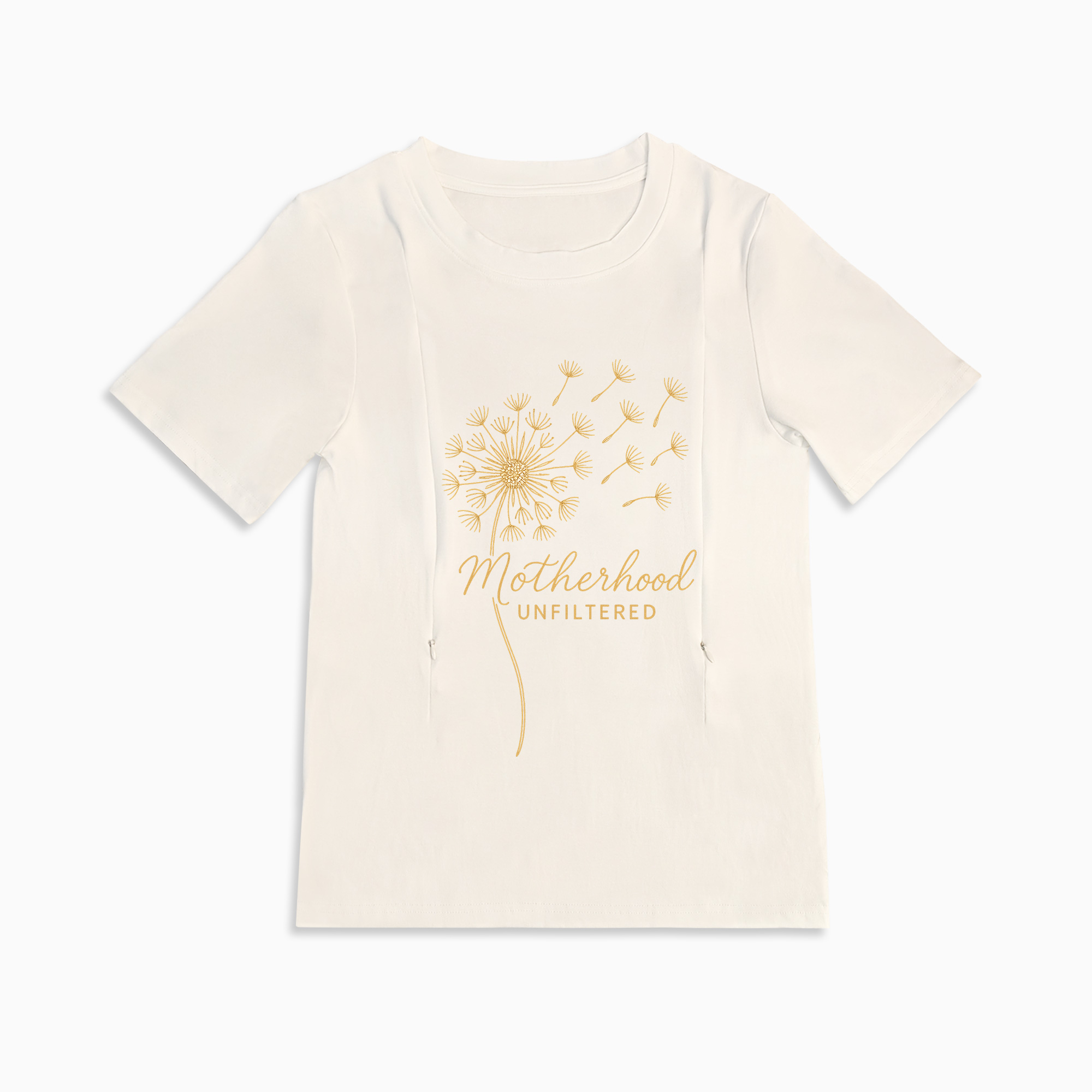 Relatable Mom T-Shirt with Nursing Zippers | Motherhood Unfiltered