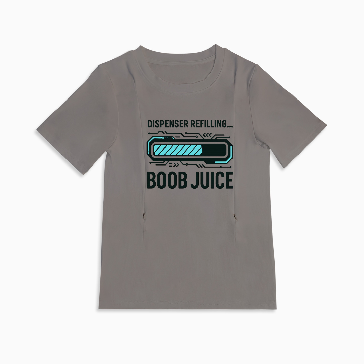 Breastfeeding T-Shirt for New Moms | Funny Boob Juice Slogan