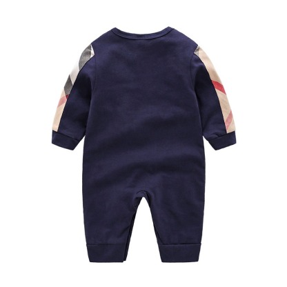 Baby Boy Summer Cotton Long-Sleeve Jumpsuits