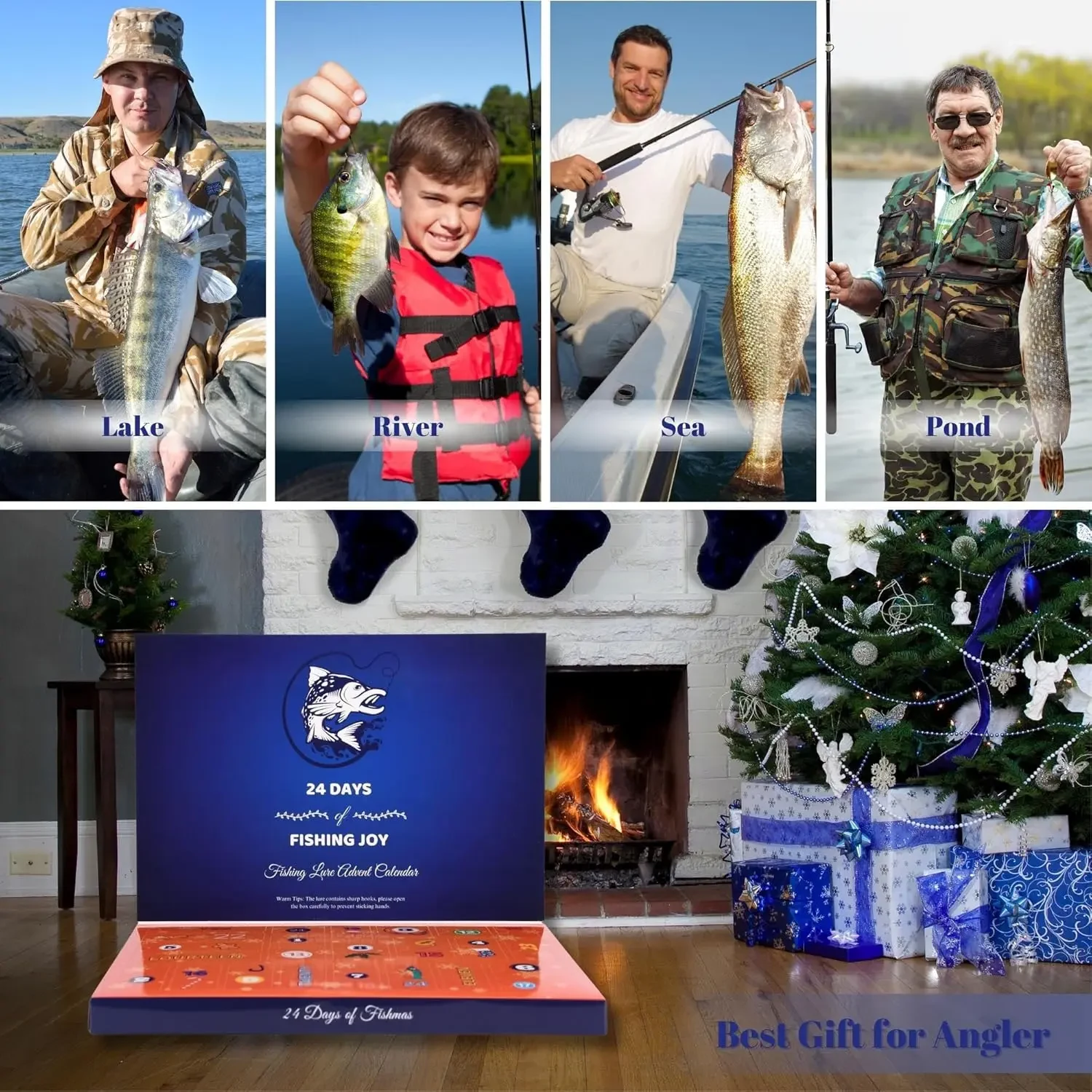Christmas fishing gift for anglers