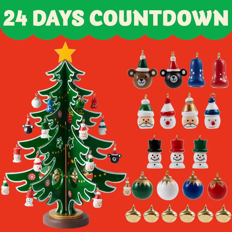 2026 Christmas Advent Calendar – 24 Days of Ornaments for Tree Decorating Fun!