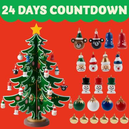 2026 Christmas Advent Calendar – 24 Days of Ornaments for Tree Decorating Fun!