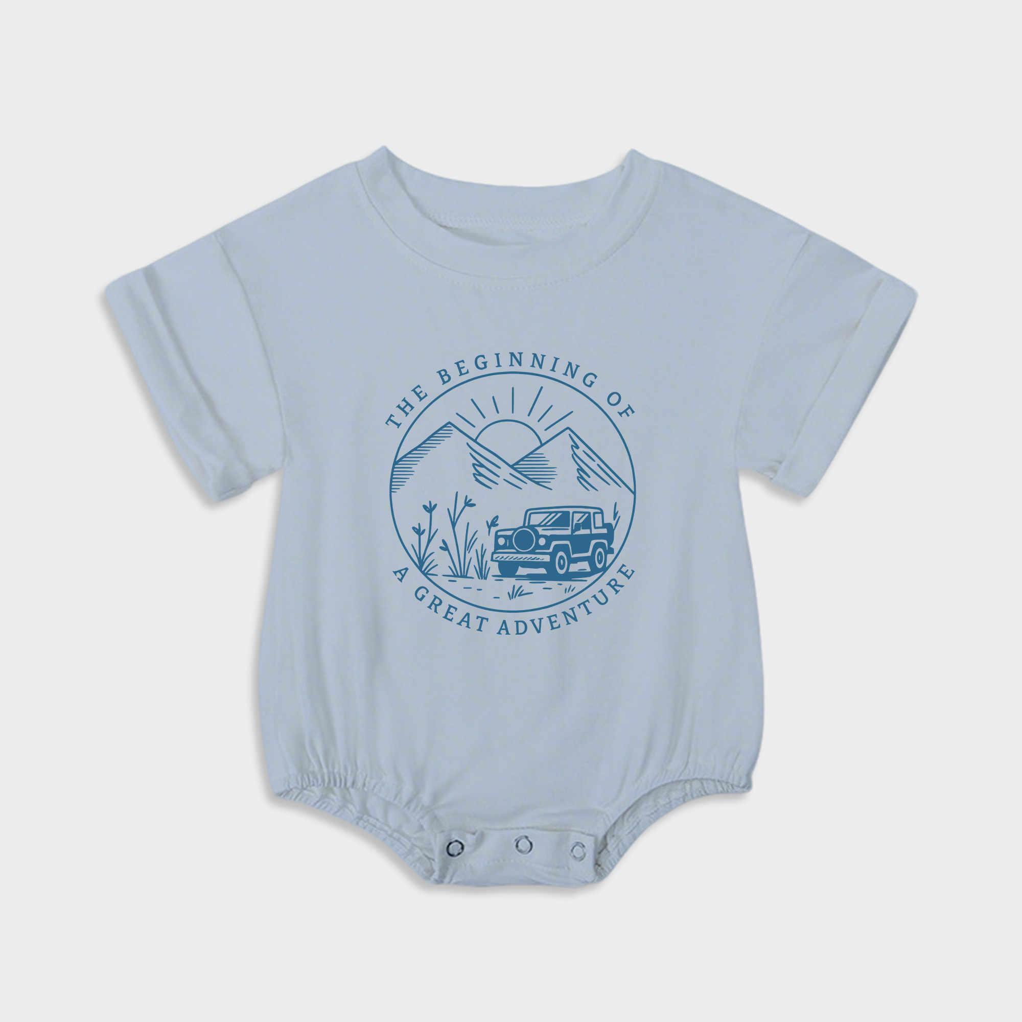 baby onesies - a Great Adventure Baby Triangular Stretchy Onesies