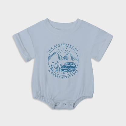 baby onesies - a Great Adventure Baby Triangular Stretchy Onesies