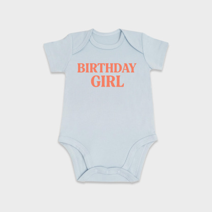 Birthday Girl Baby Onesies
