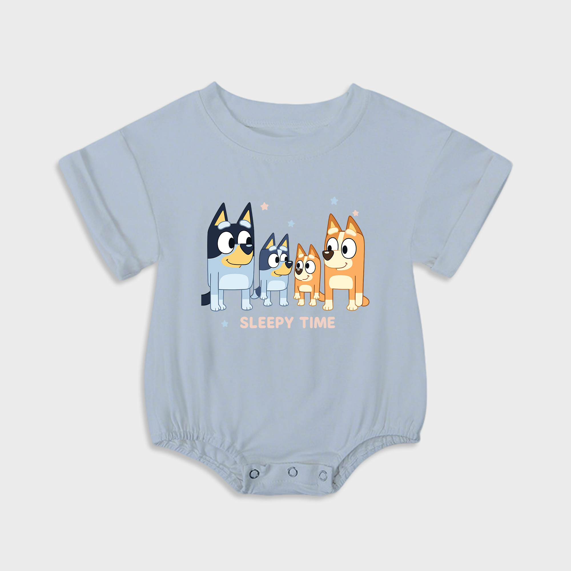 baby onesies - Bluey Baby Triangular Stretchy Onesies