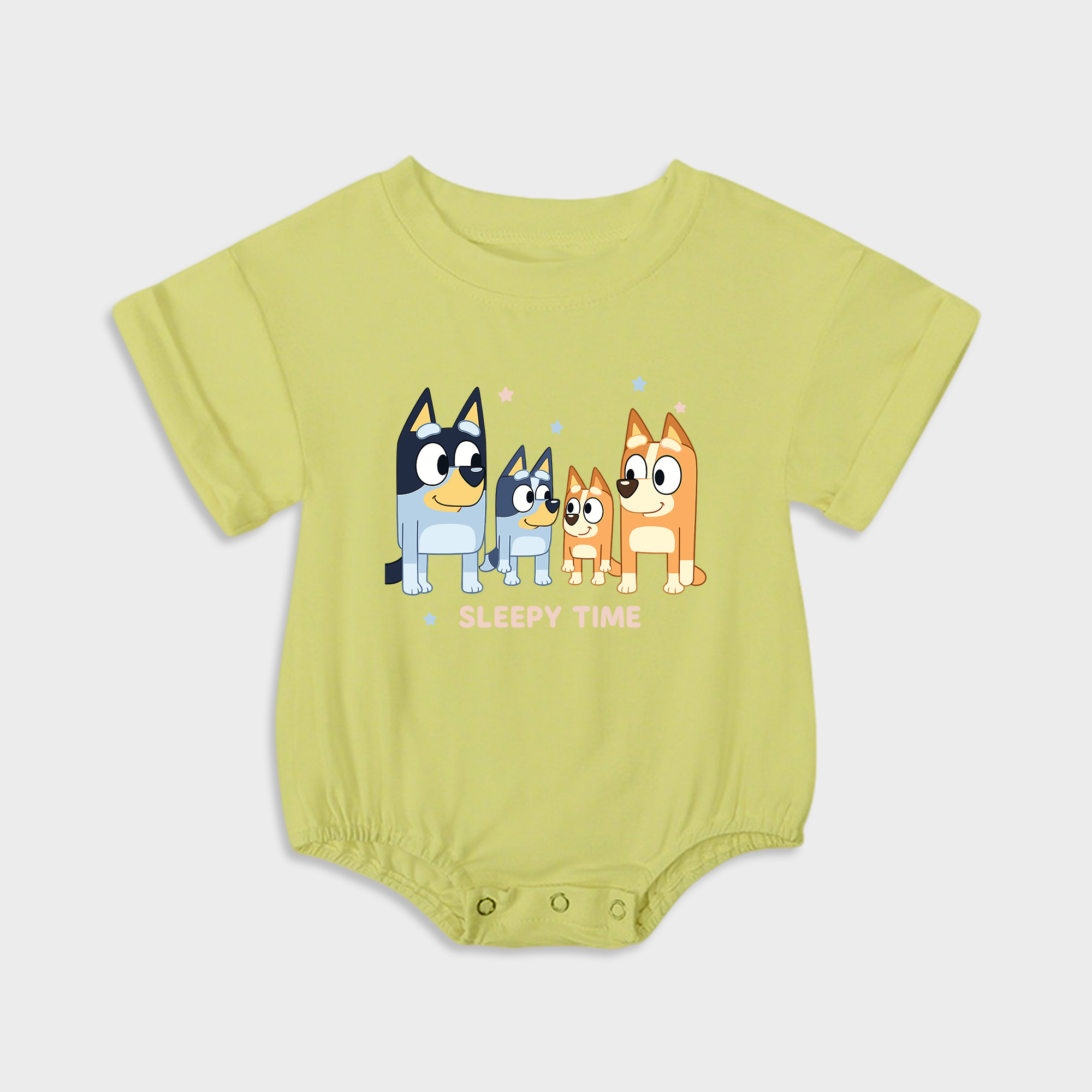 Bluey Baby Triangular Stretchy Onesies