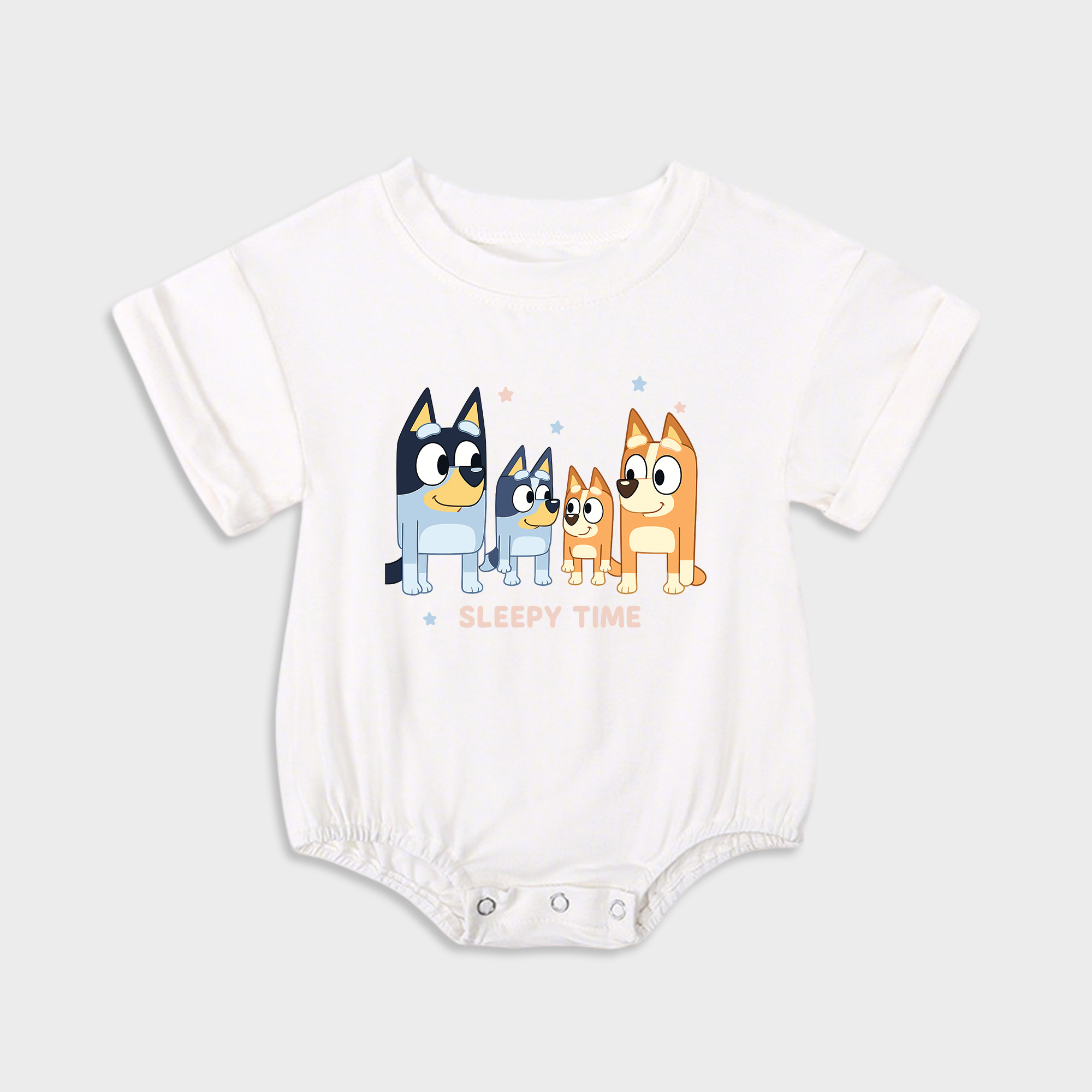 Bluey Baby Triangular Stretchy Onesies