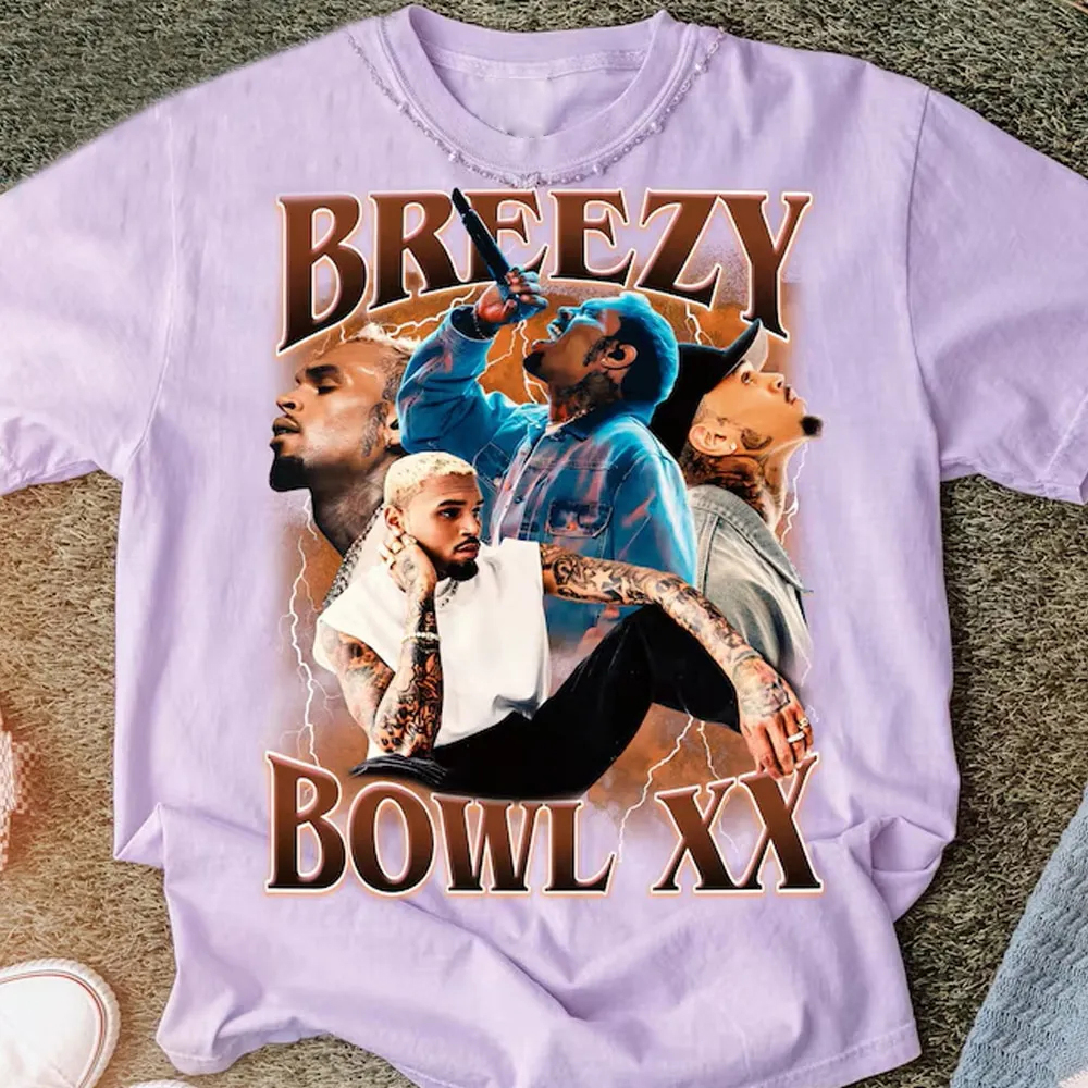 Brown Tour Breezy Bowl XX V2 Vintage T-Shirt