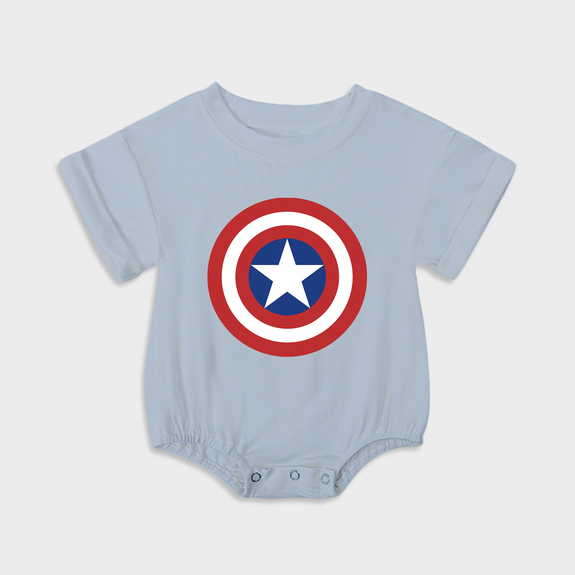 baby onesies - Captain America Baby Triangular Stretchy Onesies