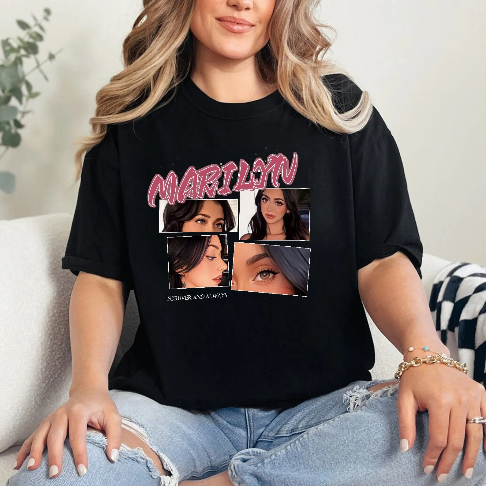 Custom Vintage Custom Eyes Tee