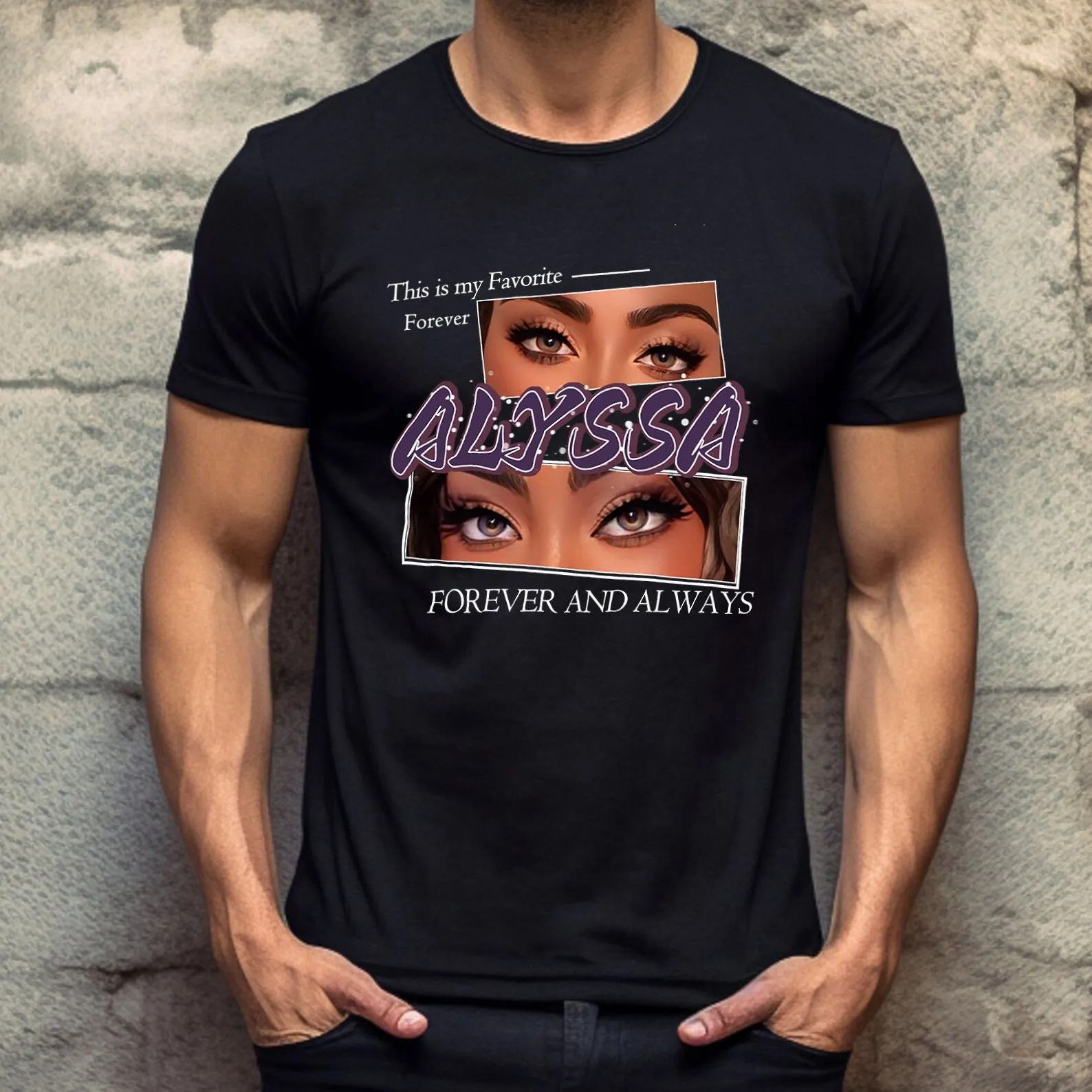 Custom Vintage Custom Eyes Tee