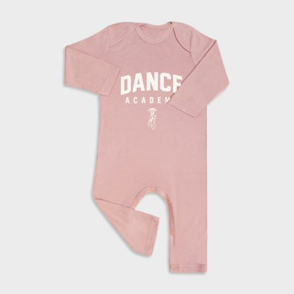 Dance Academy Baby Full Length Snap Rompers