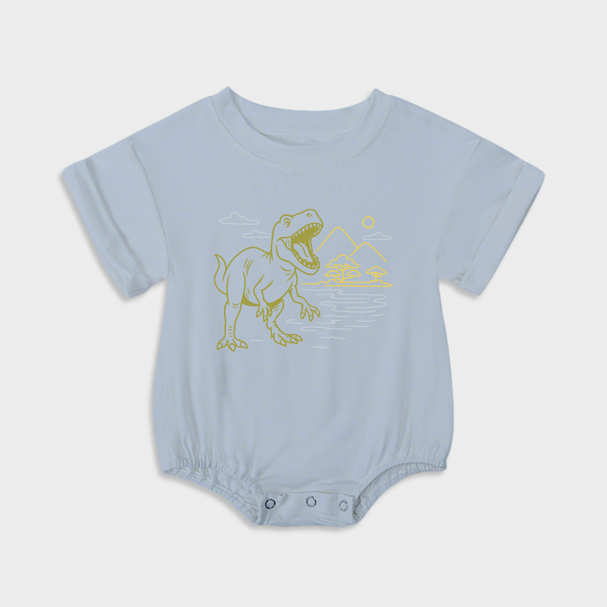 baby onesies - Dinosaur Baby Triangular Stretchy Onesies
