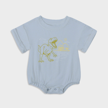 baby onesies - Dinosaur Baby Triangular Stretchy Onesies