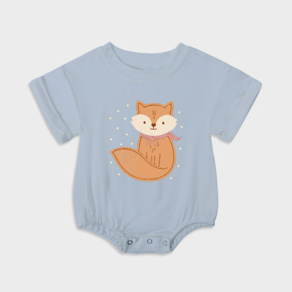 baby onesies - Fox Baby Triangular Stretchy Onesies