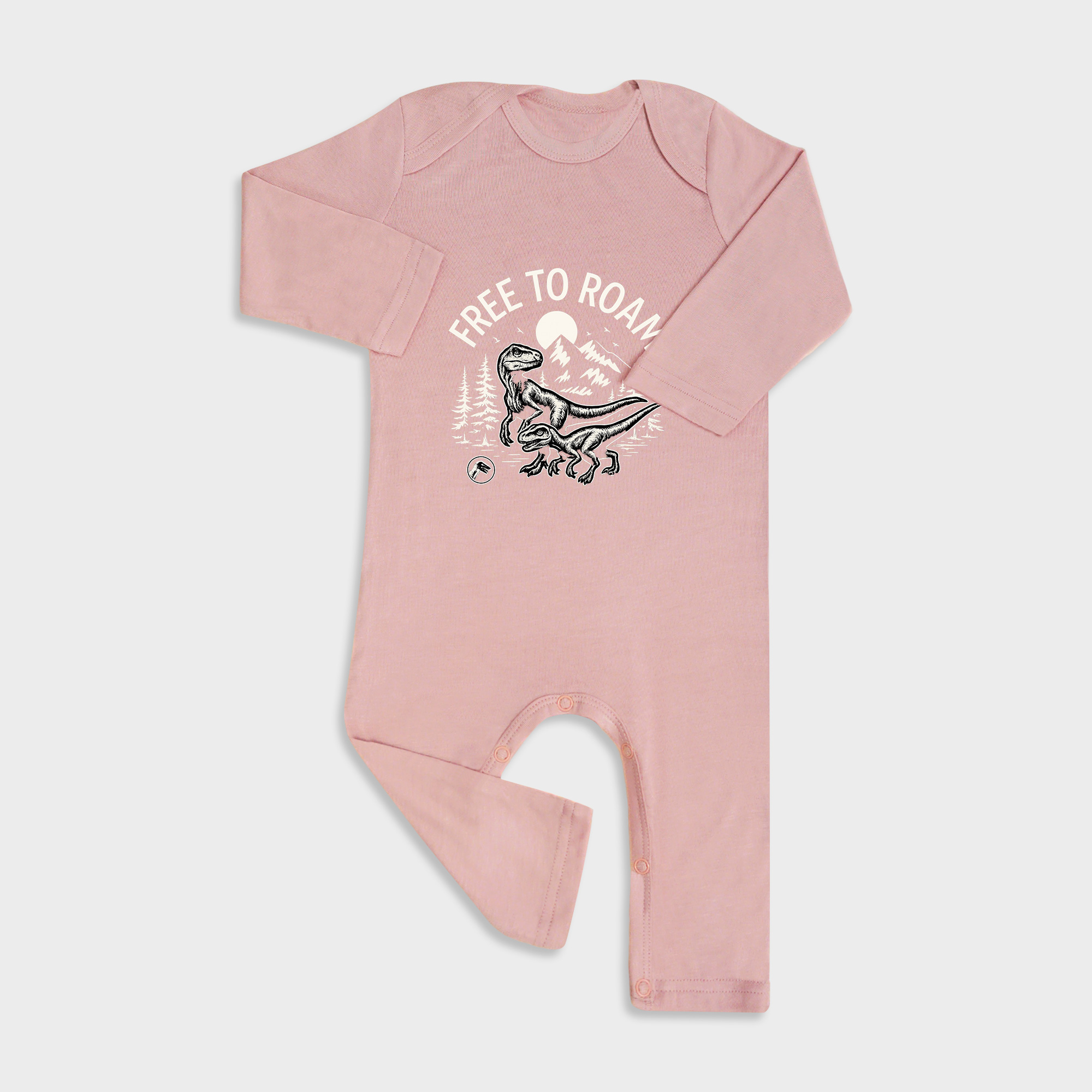 Free To Roam Baby Full Length Snap Rompers