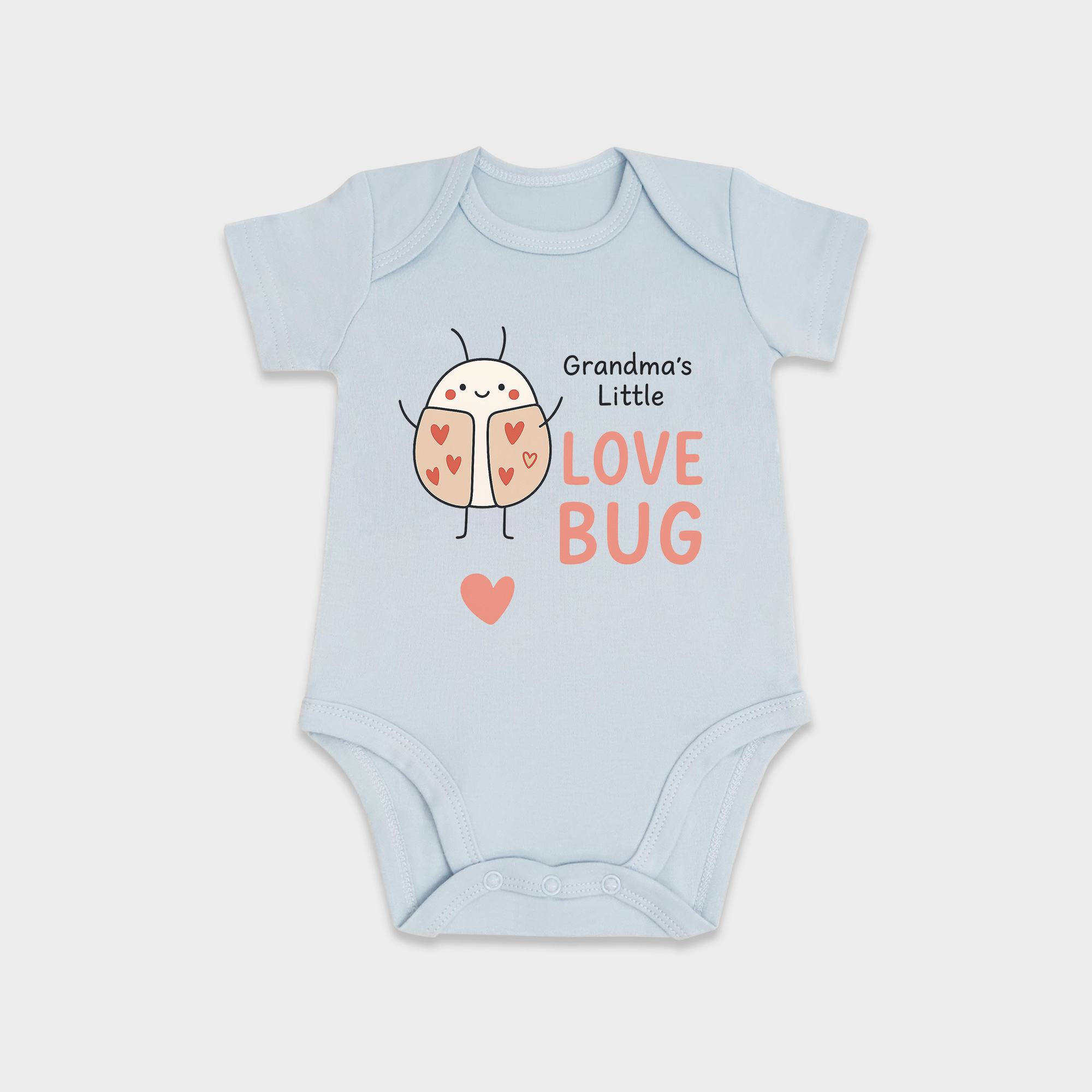 Grandma's Little Love Bug Baby Onesies