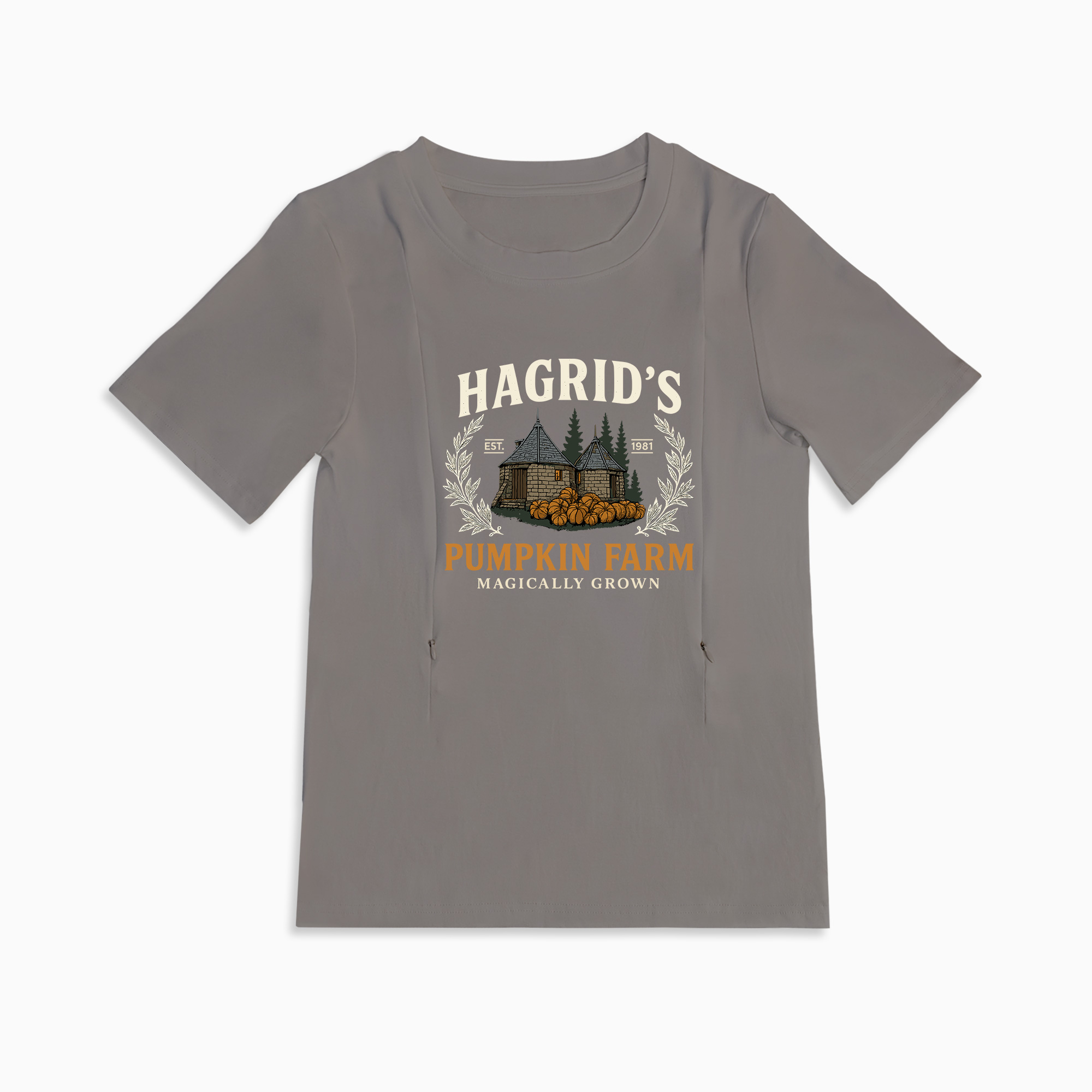 Hagrid's Pumpkin Patch Mom Breastfeeding Nursing T Shirt