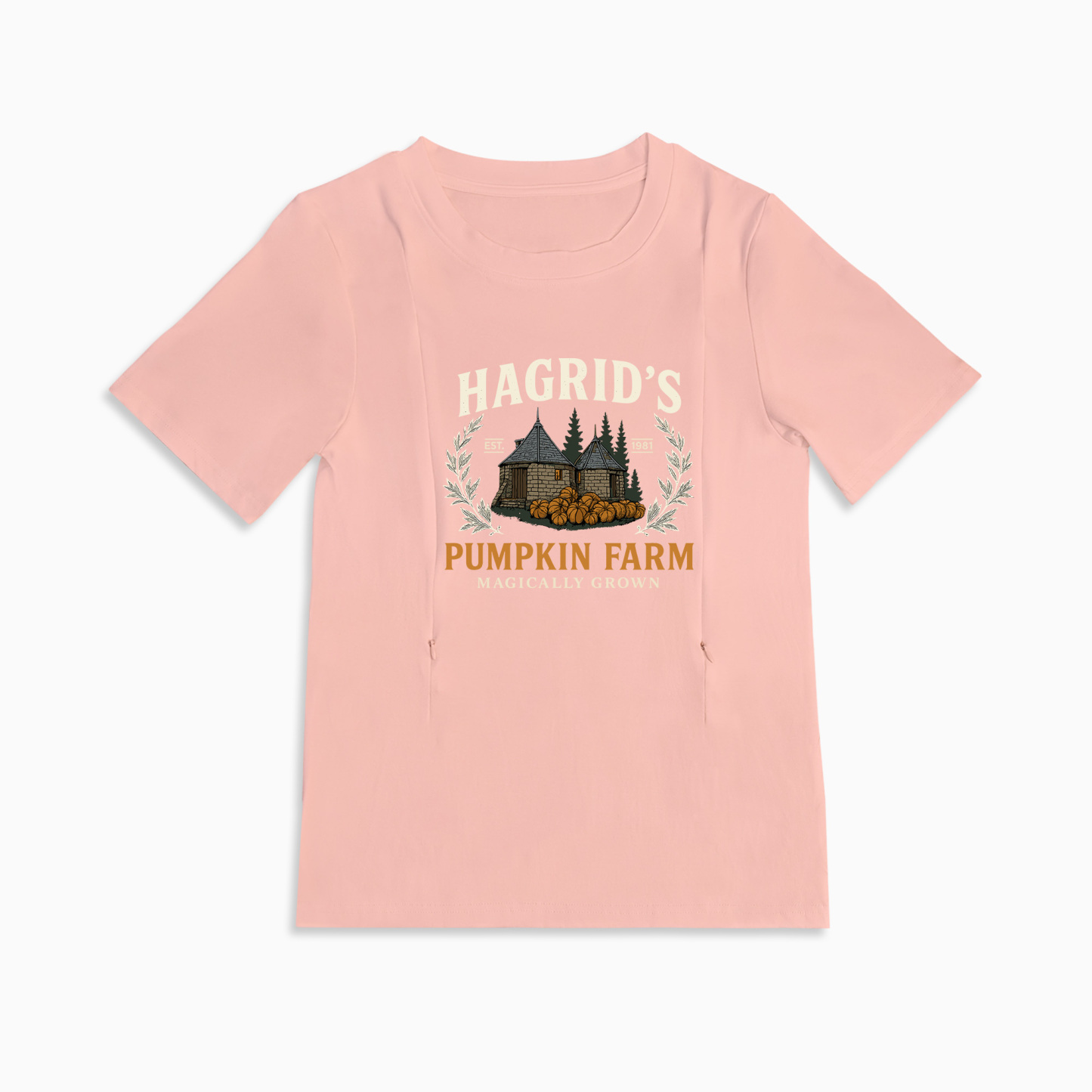 Hagrid's Pumpkin Patch Mom Breastfeeding Nursing T Shirt