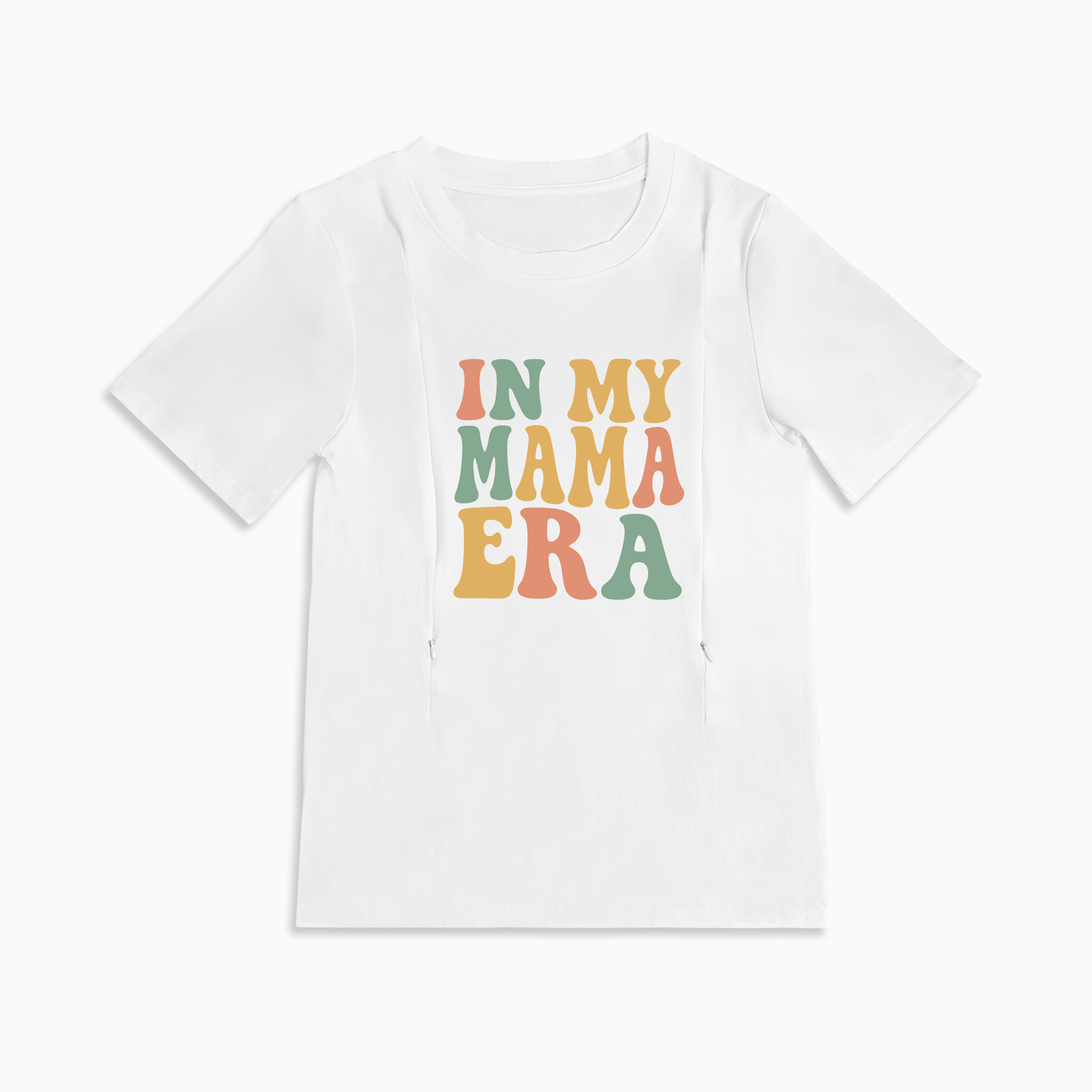 In My Mama Era Mom Breastfeeding Nursing T Shirt