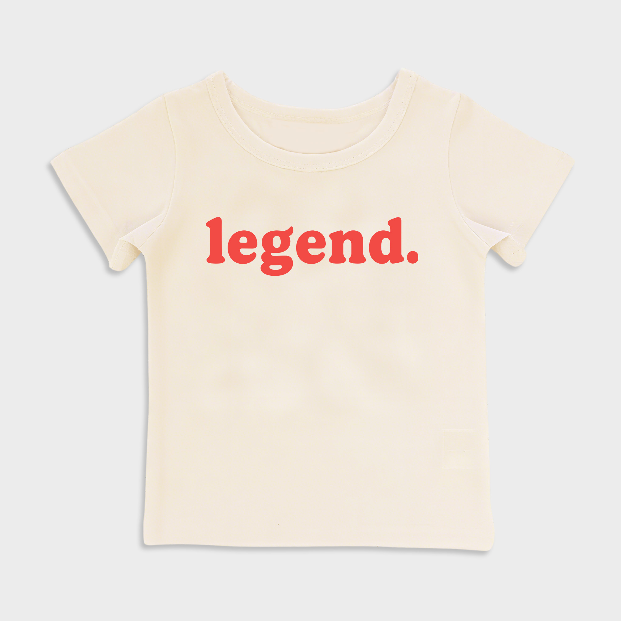 baby shirts legend kids' t shirt, toddler top beige