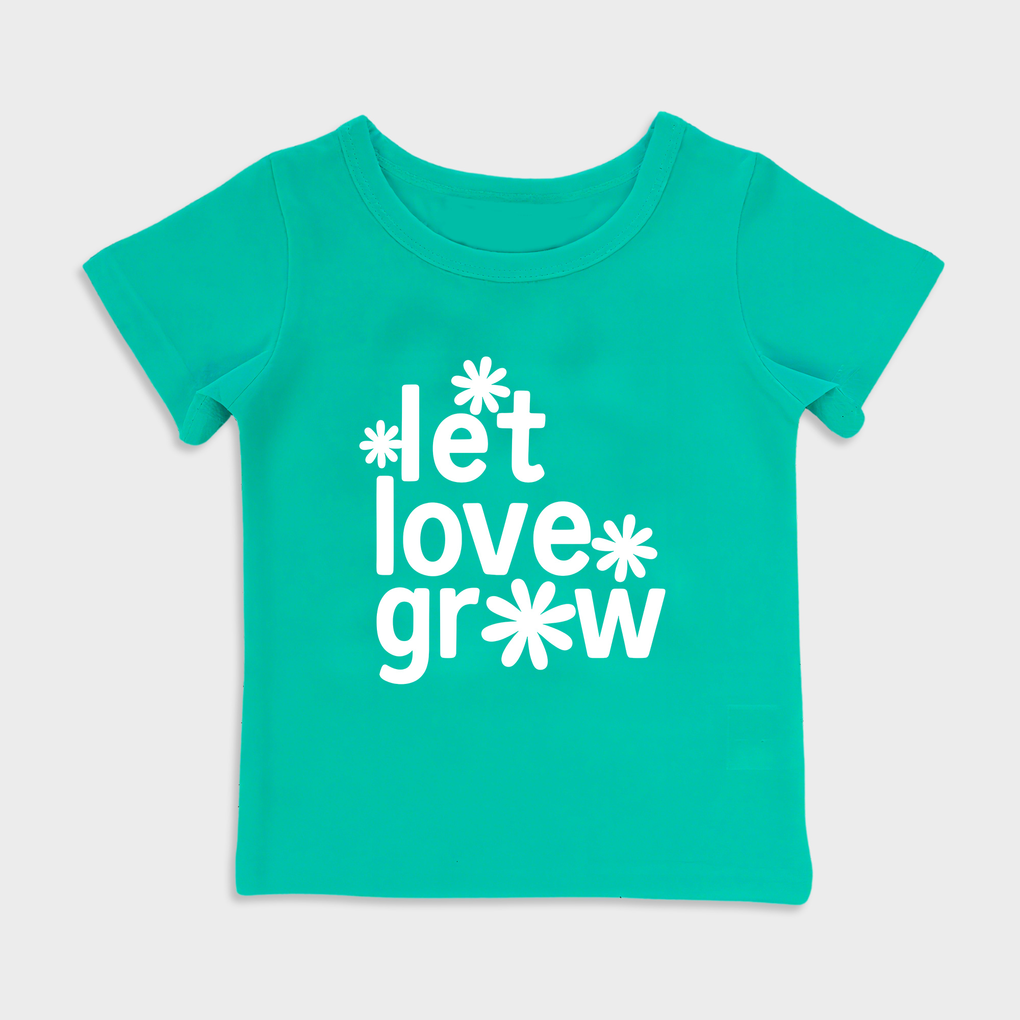 Let Love Grow Kids' T Shirt, Toddler Top