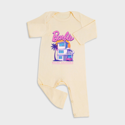 Light Grey Heather Long Sleeve &Long Leg Jumpsuit Light Yellow