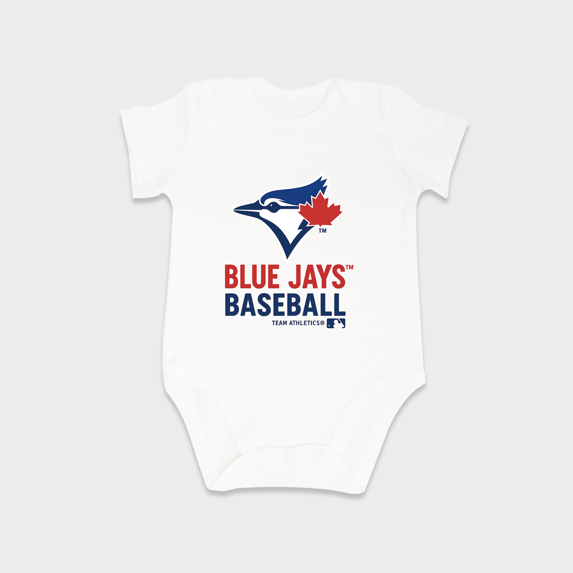 MLB Toronto Blue Jays baby onesies in White