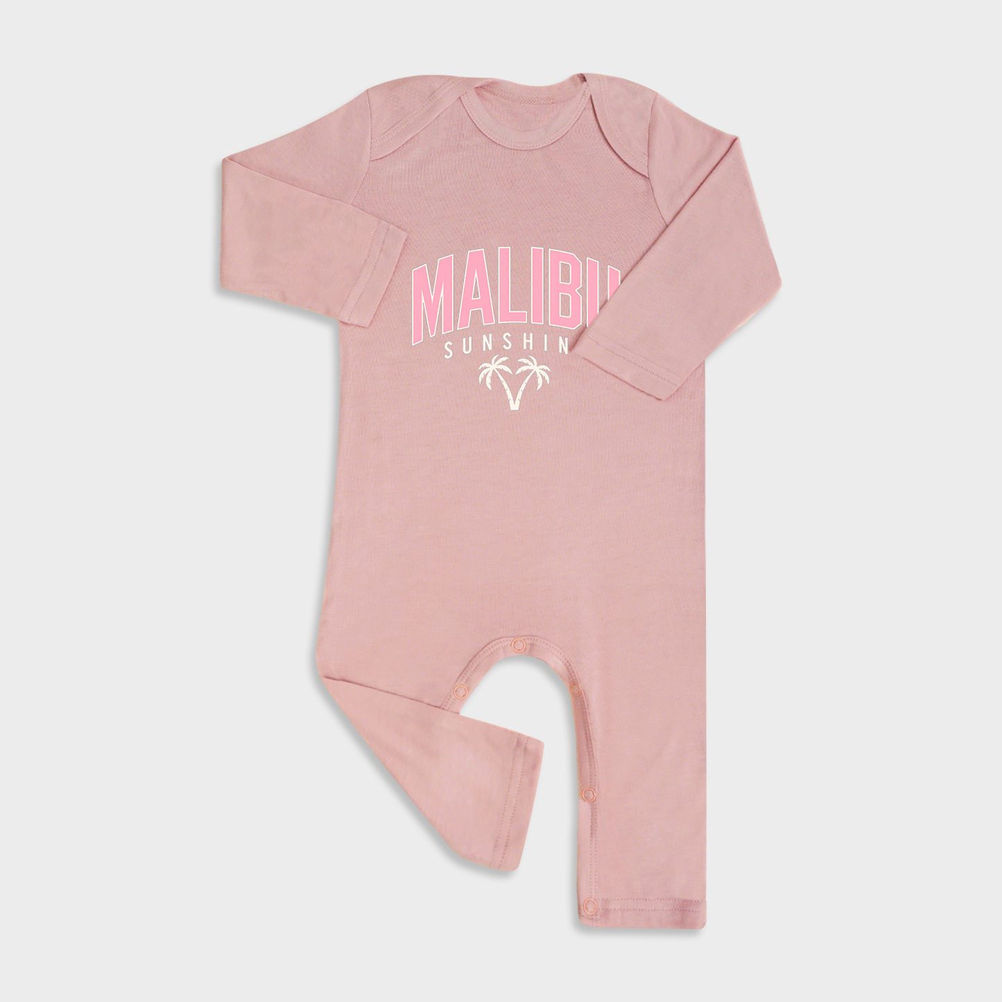 Malibu Sunshine Baby Full Length Snap Rompers